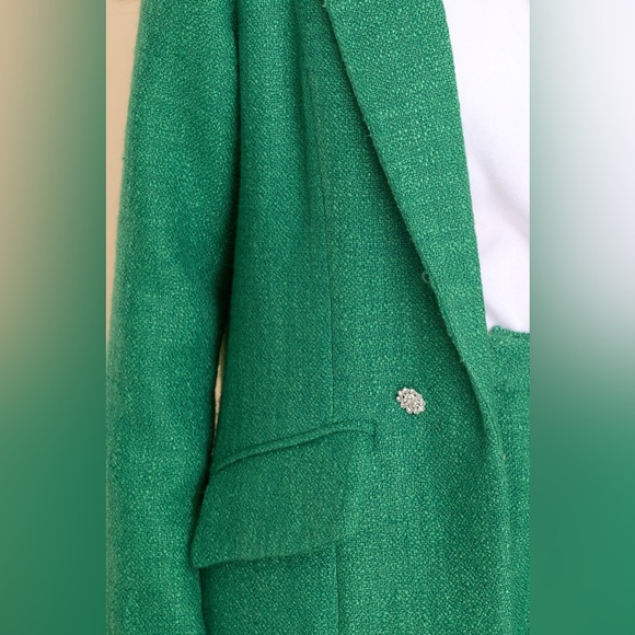 Kelly Green NWT Blazer Size Large Stunning!! - Picture 2 of 4
